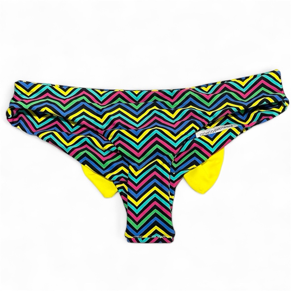 Vibrant Chevron Bikini Bottom